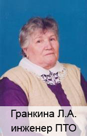 Гранкина Л.А. инженер ПТО СМУ-4 УСД